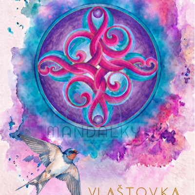 Silové zvíře Vlaštovka s mandalou Znovuzrození