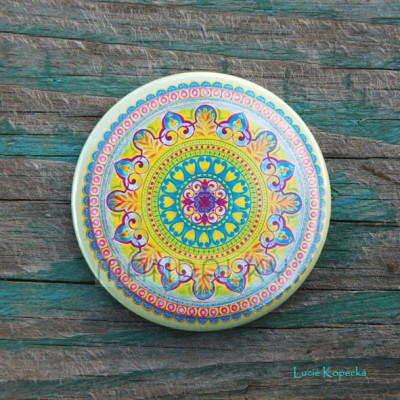 Magnet mandala Láska 